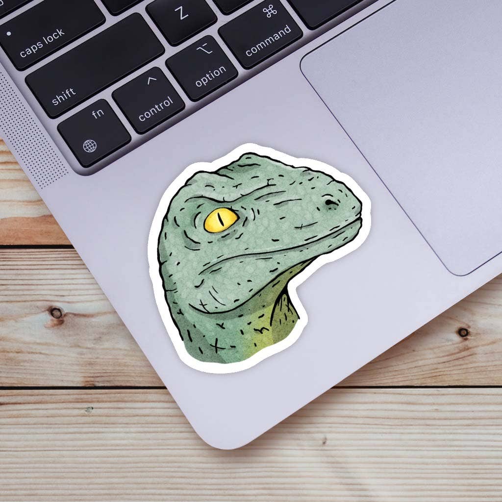 Big Moods - Velociraptor Dinosaur Sticker