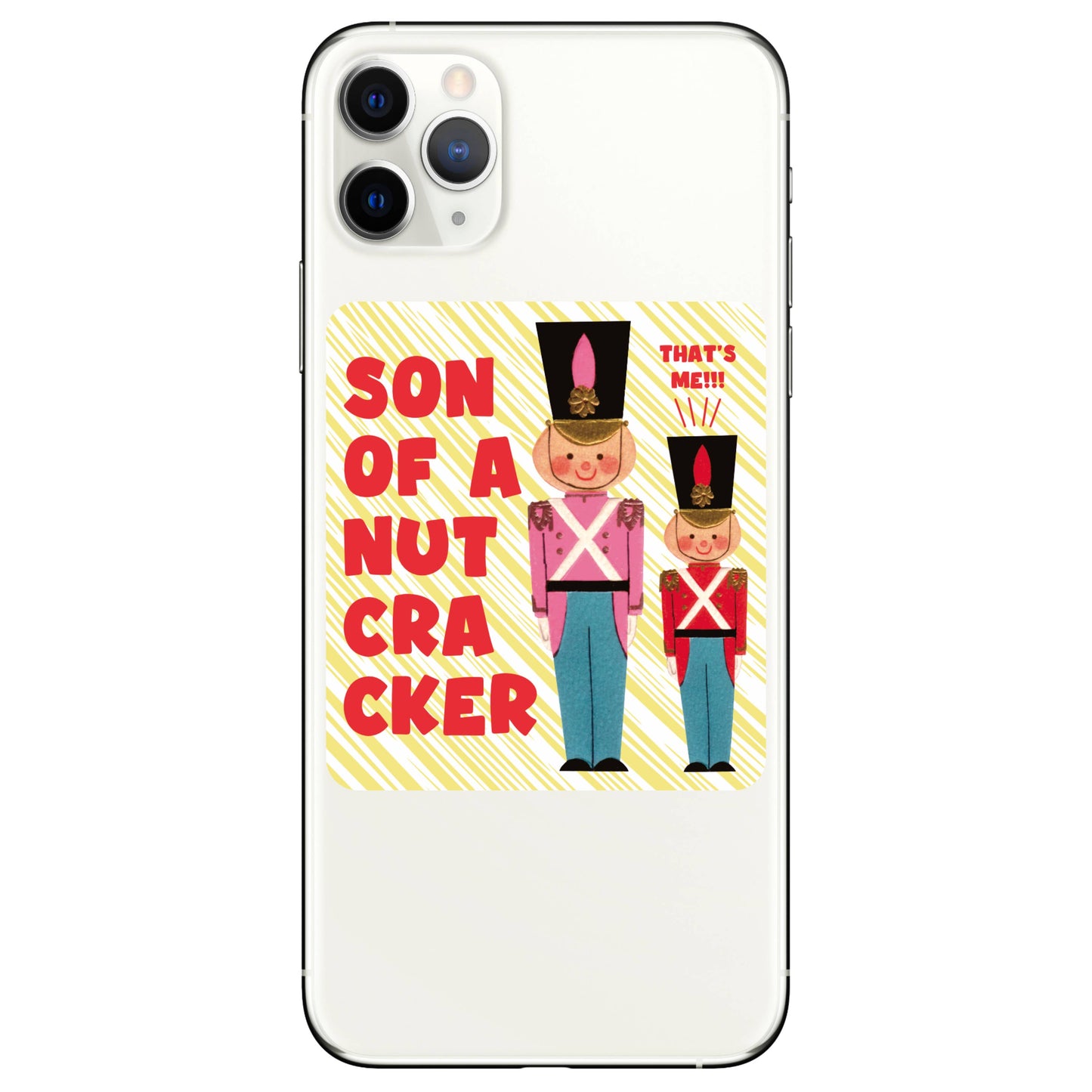 Juju and Moxie - Holiday Christmas Nutcracker High Quality Vinyl Sticker