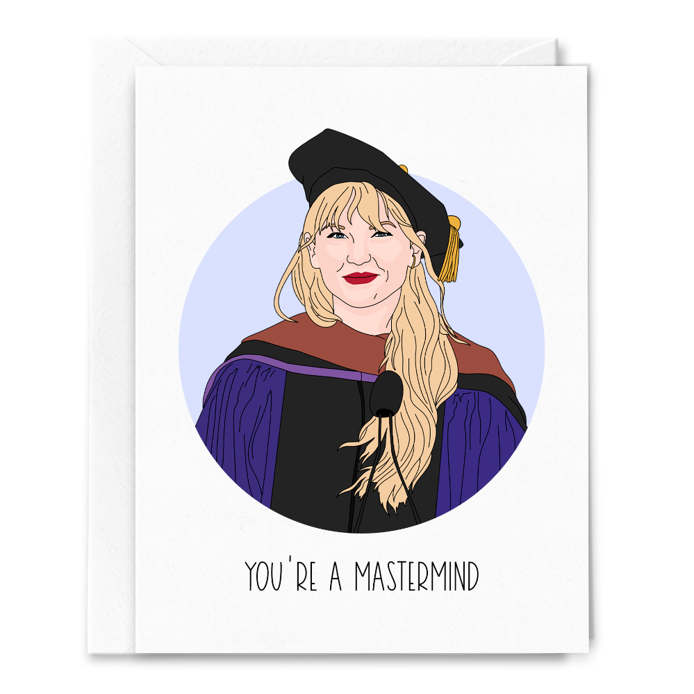 Sammy Gorin LLC - You're a Mastermind Graduation Card
