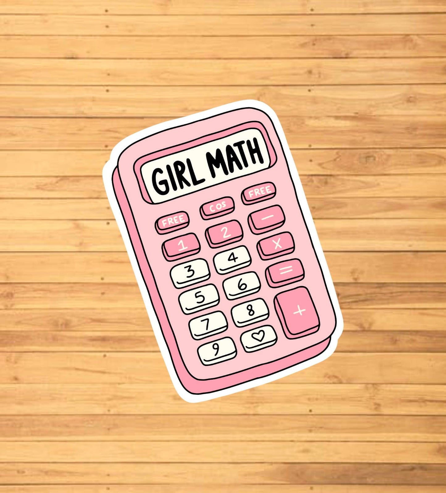 EnchantingSunshine - Girl Math Sticker