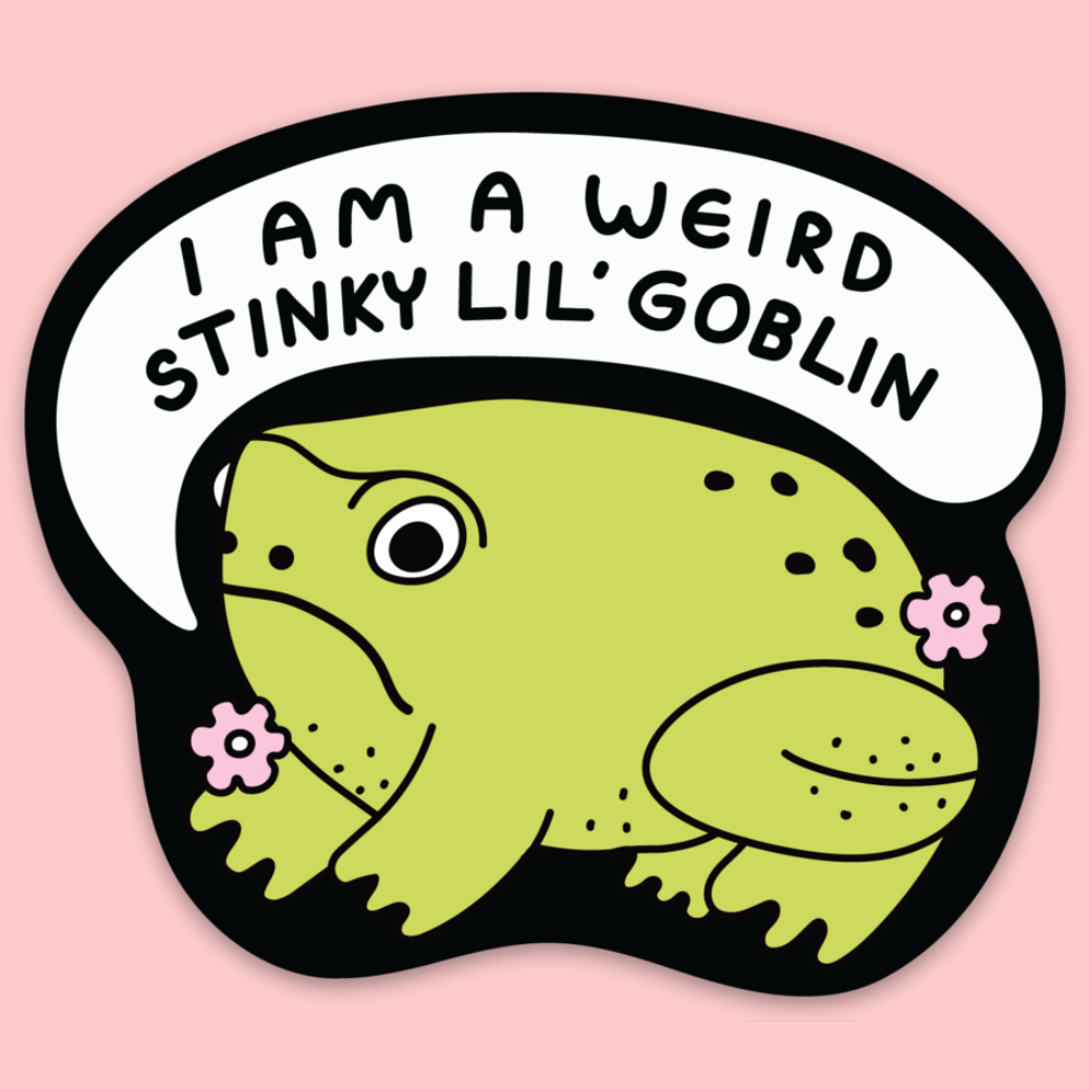 Tender Ghost - Weird Stinky Goblin Sticker