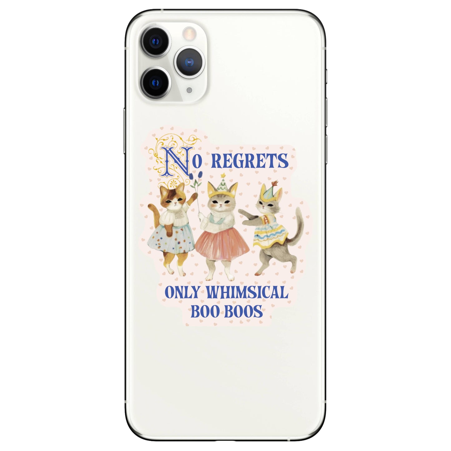 Juju and Moxie - Funny Cute Coquette Kitty Cat High Quality Vinyl Sticker