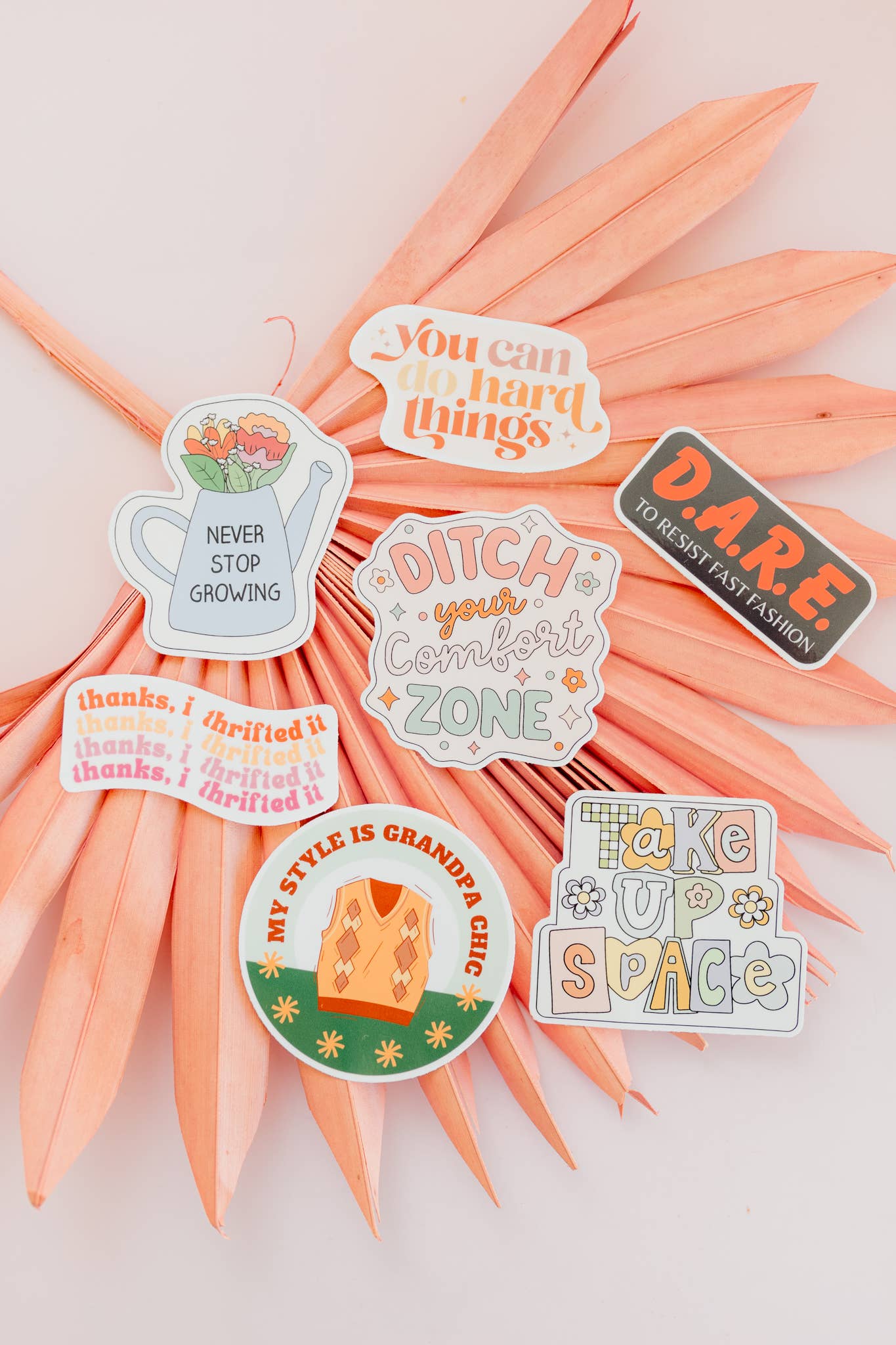 Hands Producing Hope - Grandpa Chic Sticker