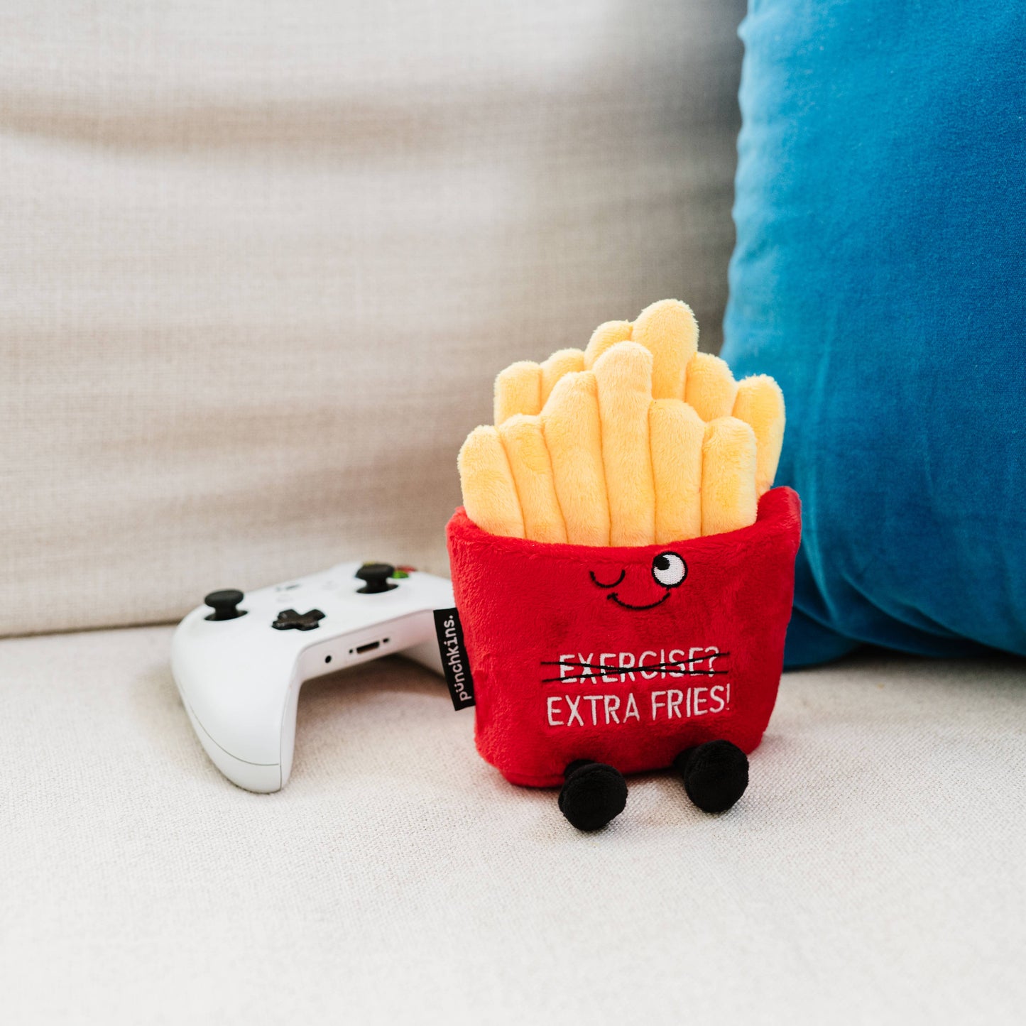 Punchkins - Funny Fries Plush Perfect Cute Gift Soft Cuddly Toy Stuffed