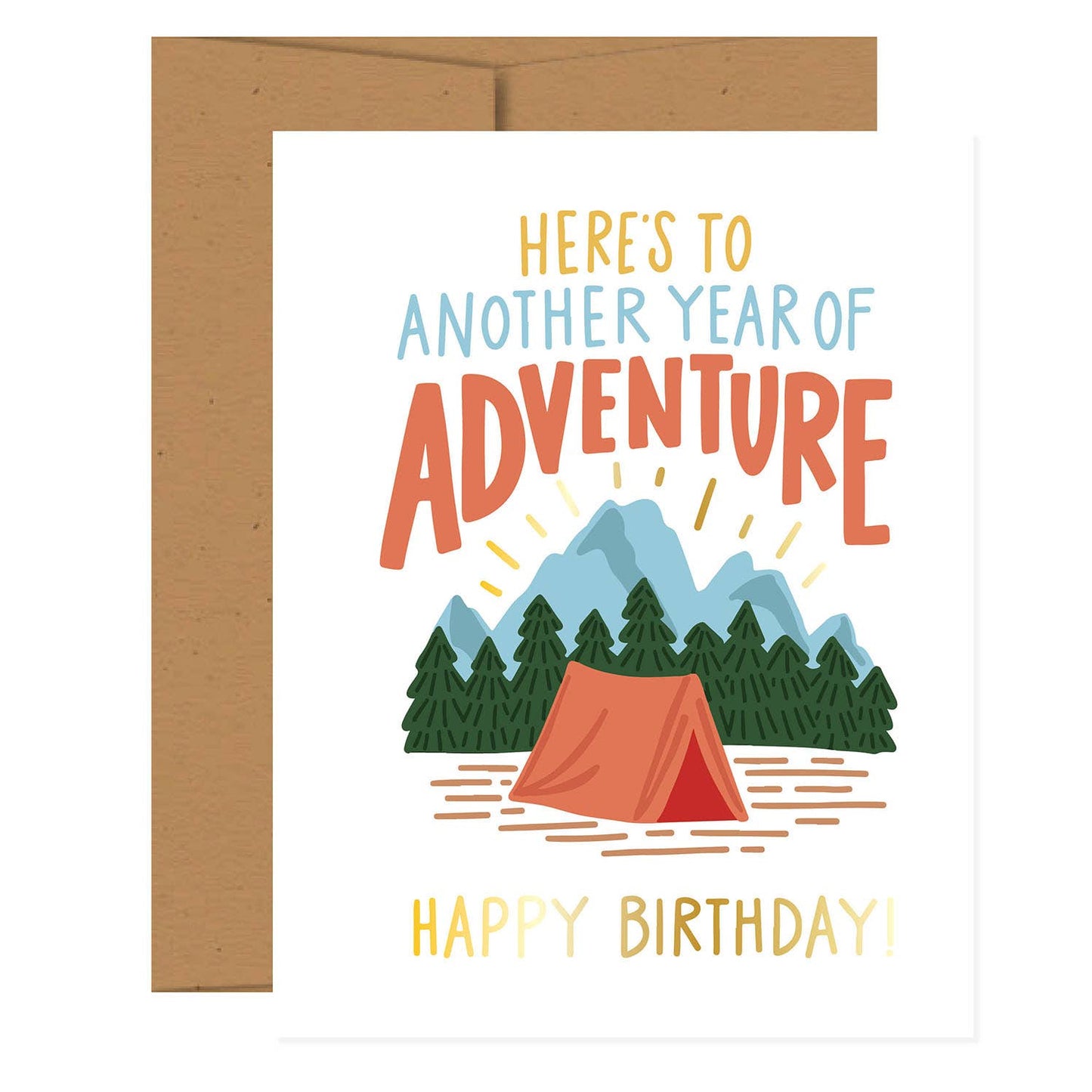 Pippi Post - Another Year of Adventure Birthday Greeting Card