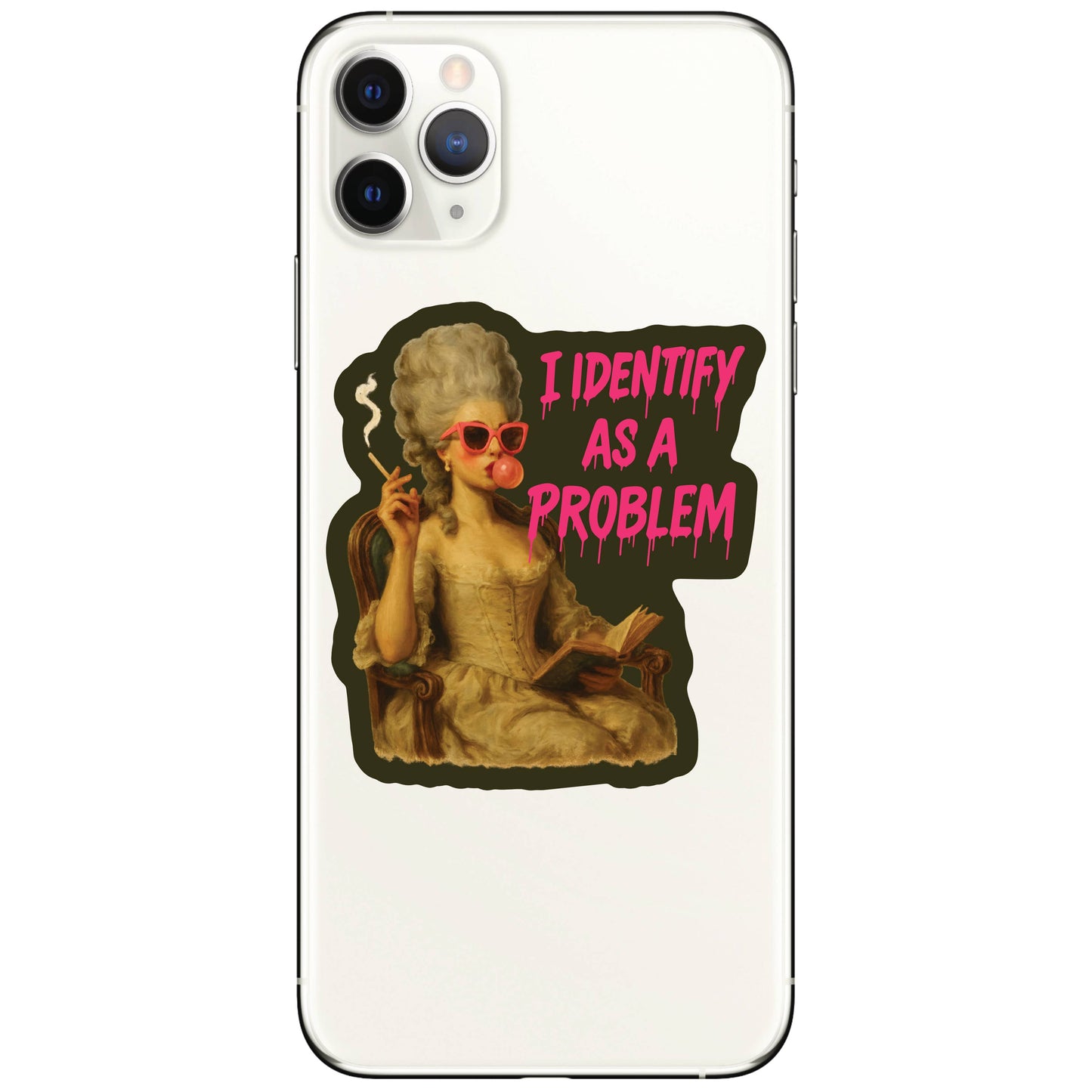 Juju and Moxie - Feminist Rights Funny Humor Book High Quality Vinyl Sticker
