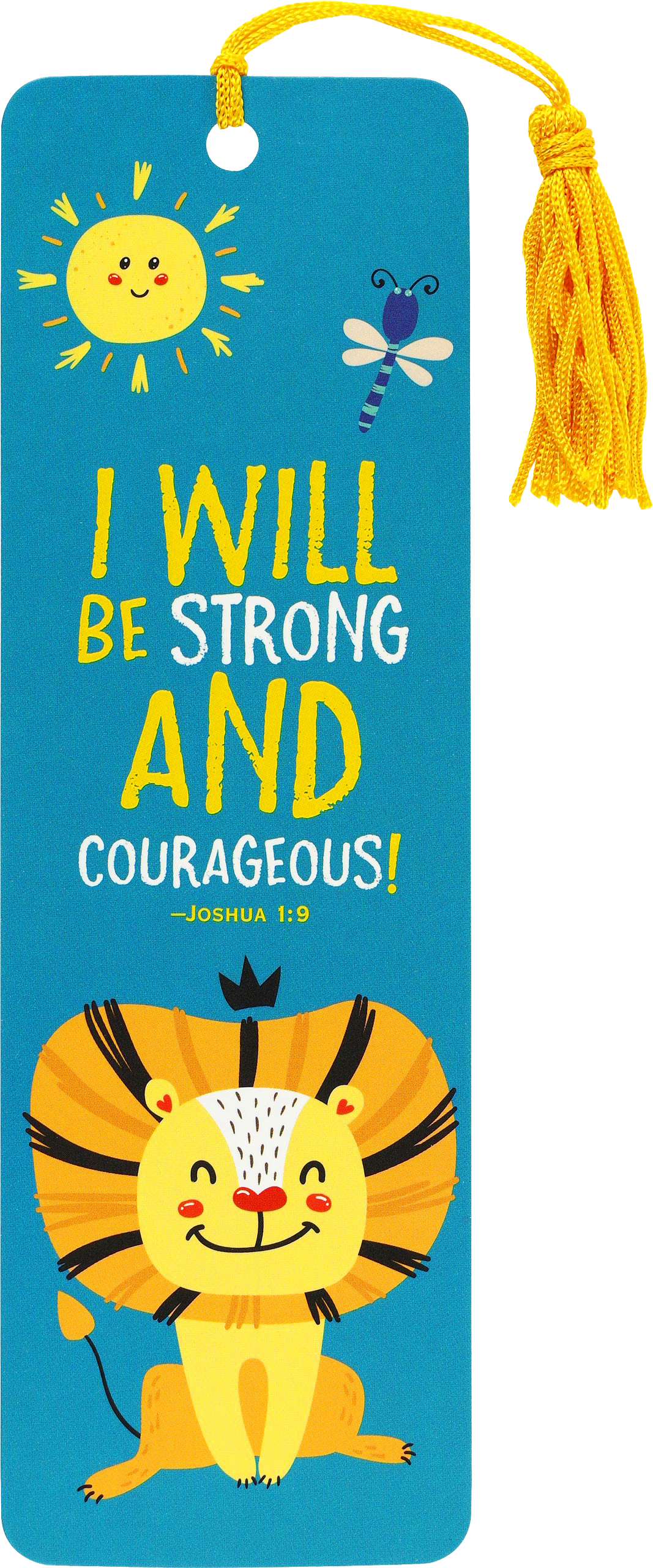 Peter Pauper Press - I Will Be Strong and Courageous! Children's Bookmark