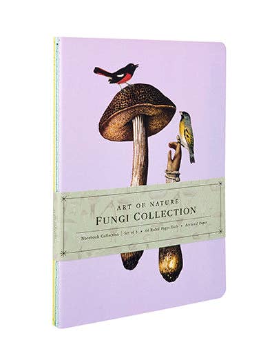 Insight Editions - Art of Nature: Fungi Sewn Notebook Collection (Set of 3)