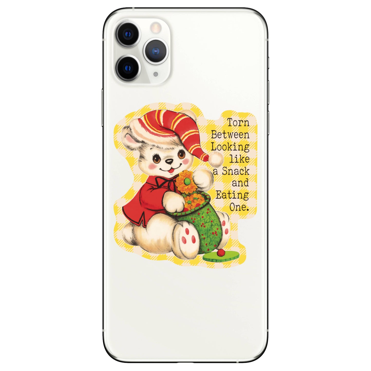 Juju and Moxie - Holiday Christmas Animal Funny High Quality Vinyl Sticker