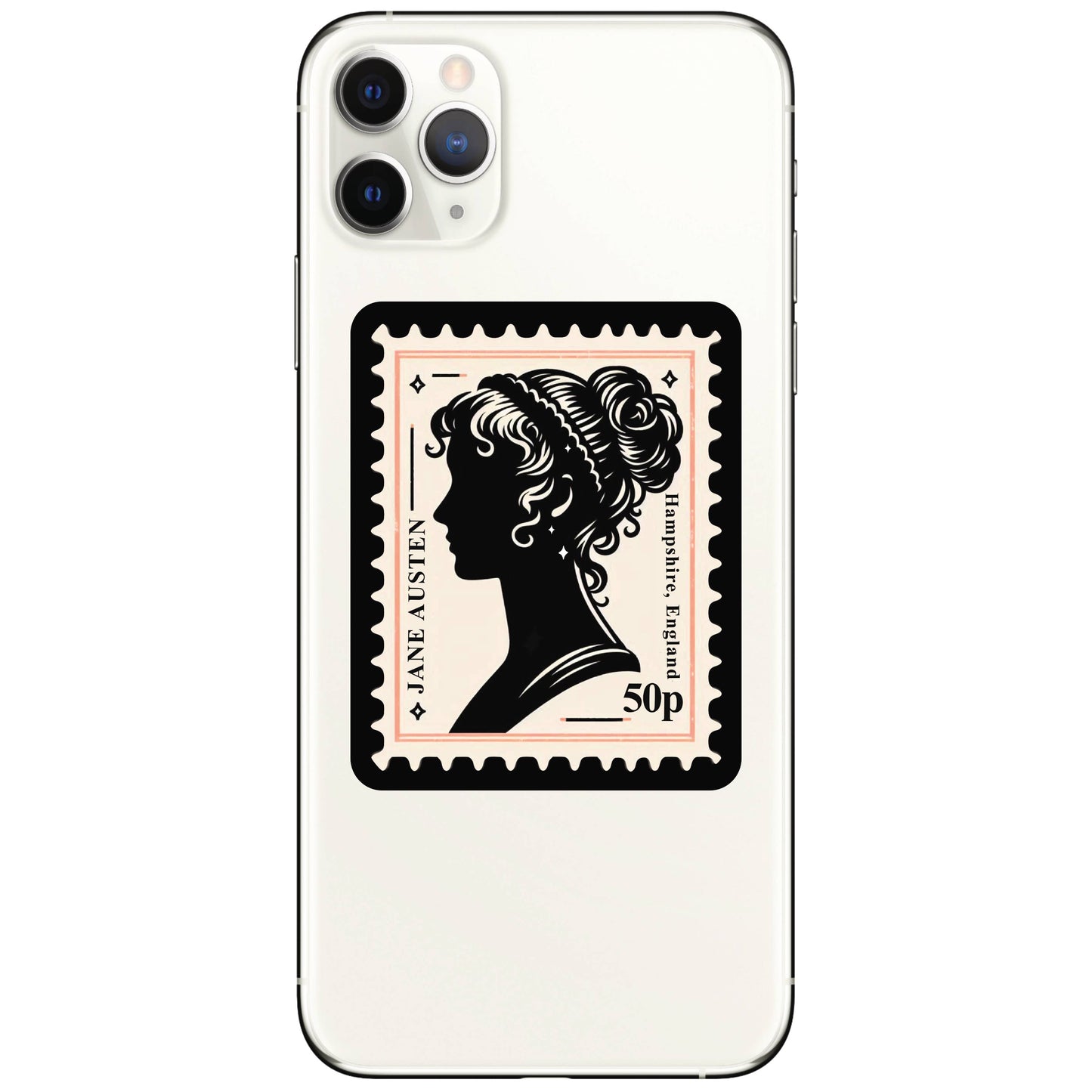Juju and Moxie - Jane Austen Feminist Book Read High Quality Vinyl Sticker