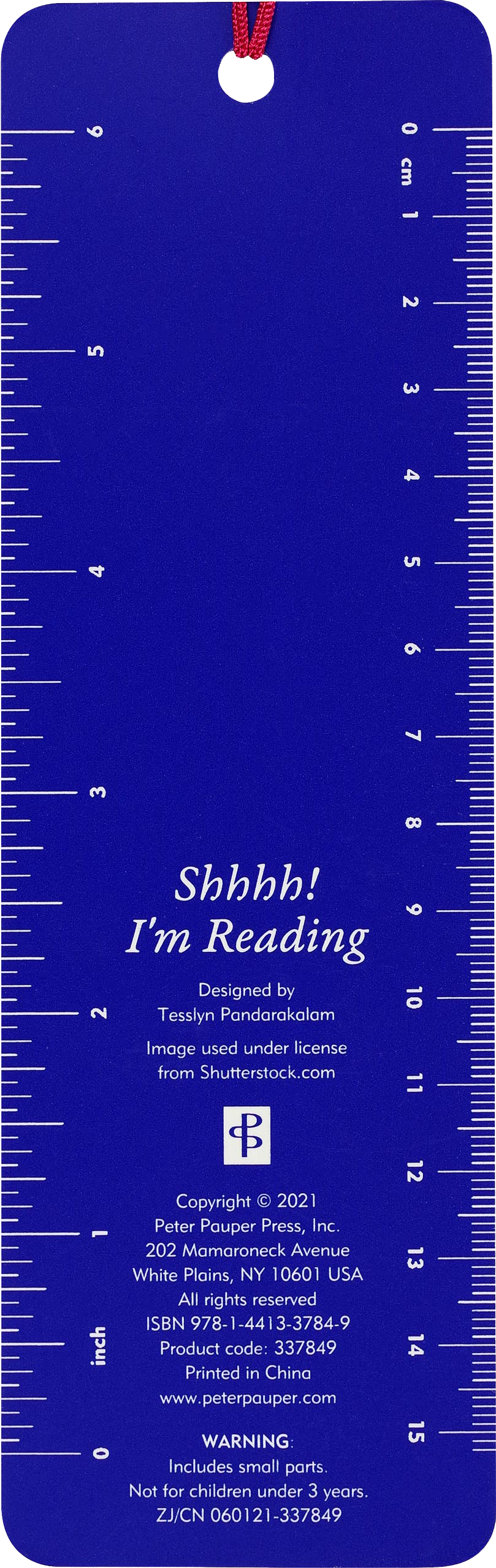Peter Pauper Press - Shhhh! I'm Reading Children's Bookmark