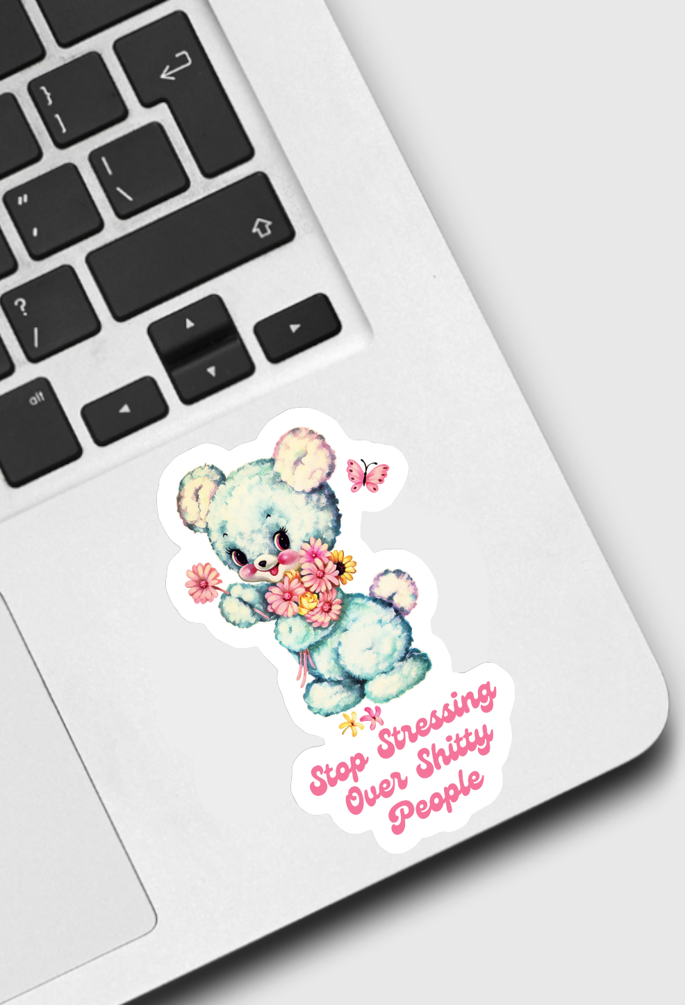 Ace the Pitmatian Co - Stop Stressing Over Shitty People Sticker