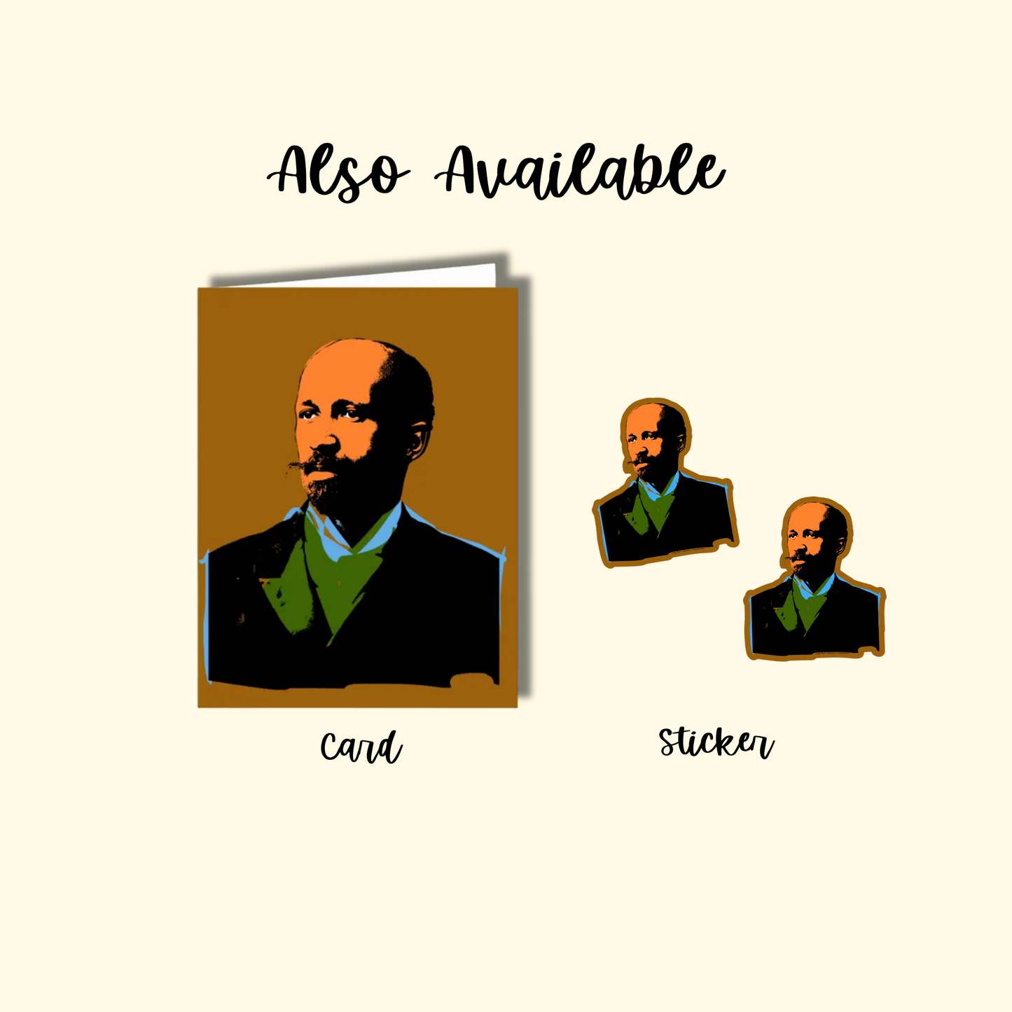 CheerNotes - W. E. B. Du Bois Stickers | Black History | Activists