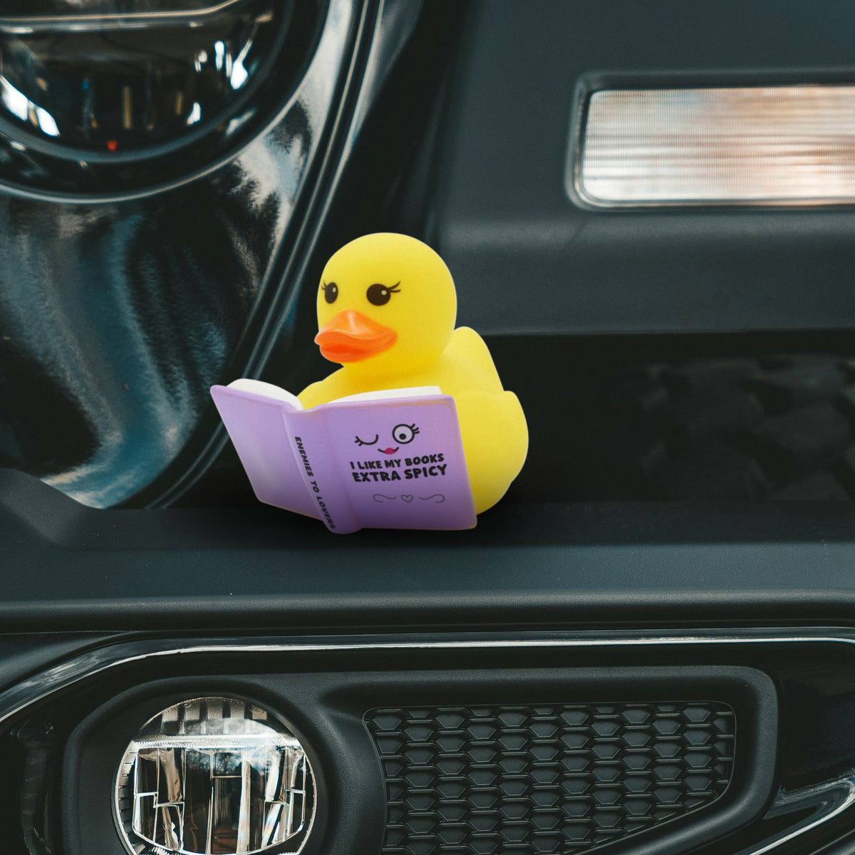 Punchkins - “I Like My Books Extra Spicy” Rubber Duck