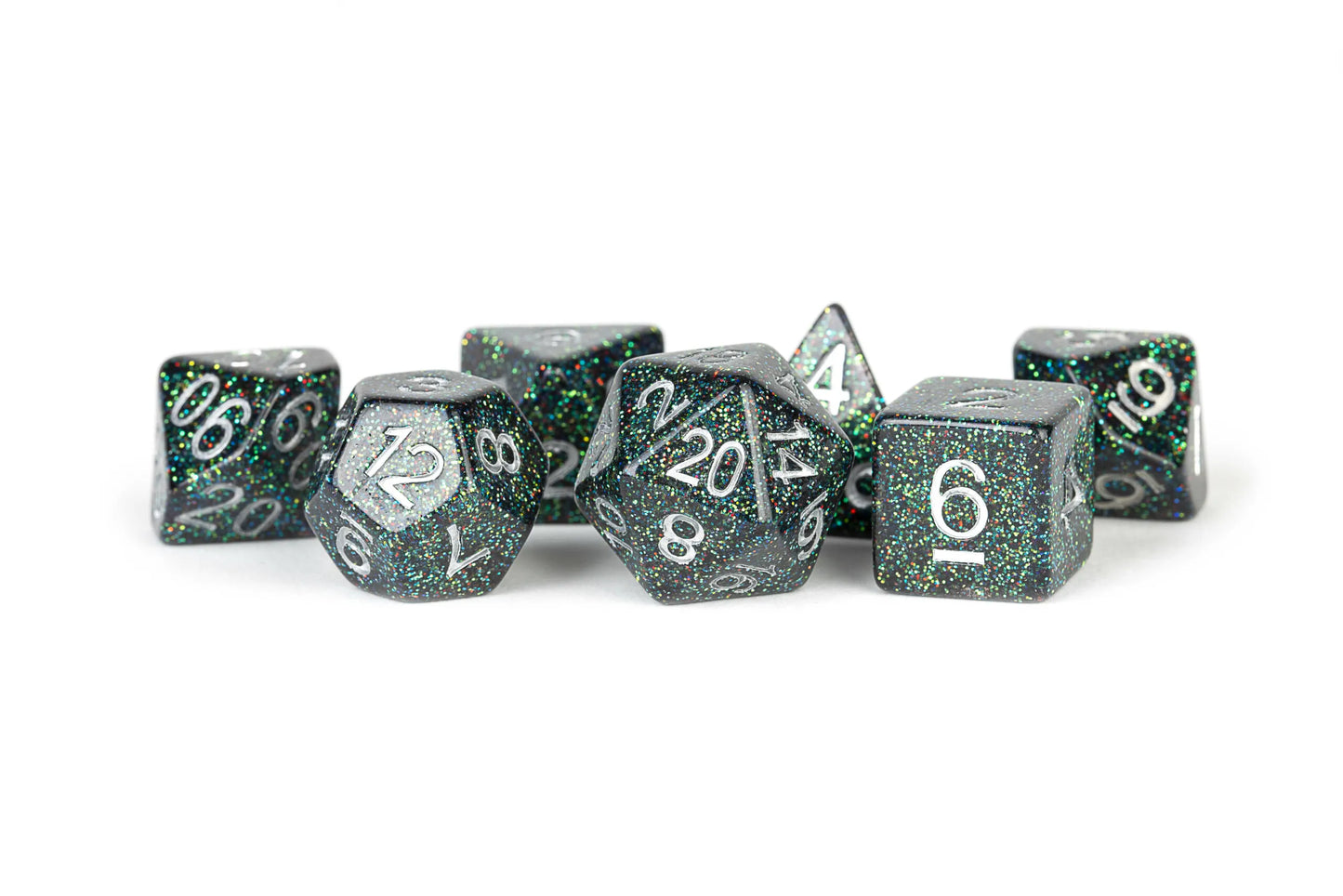Astro Mica 16mm Resin Poly Dice Set
