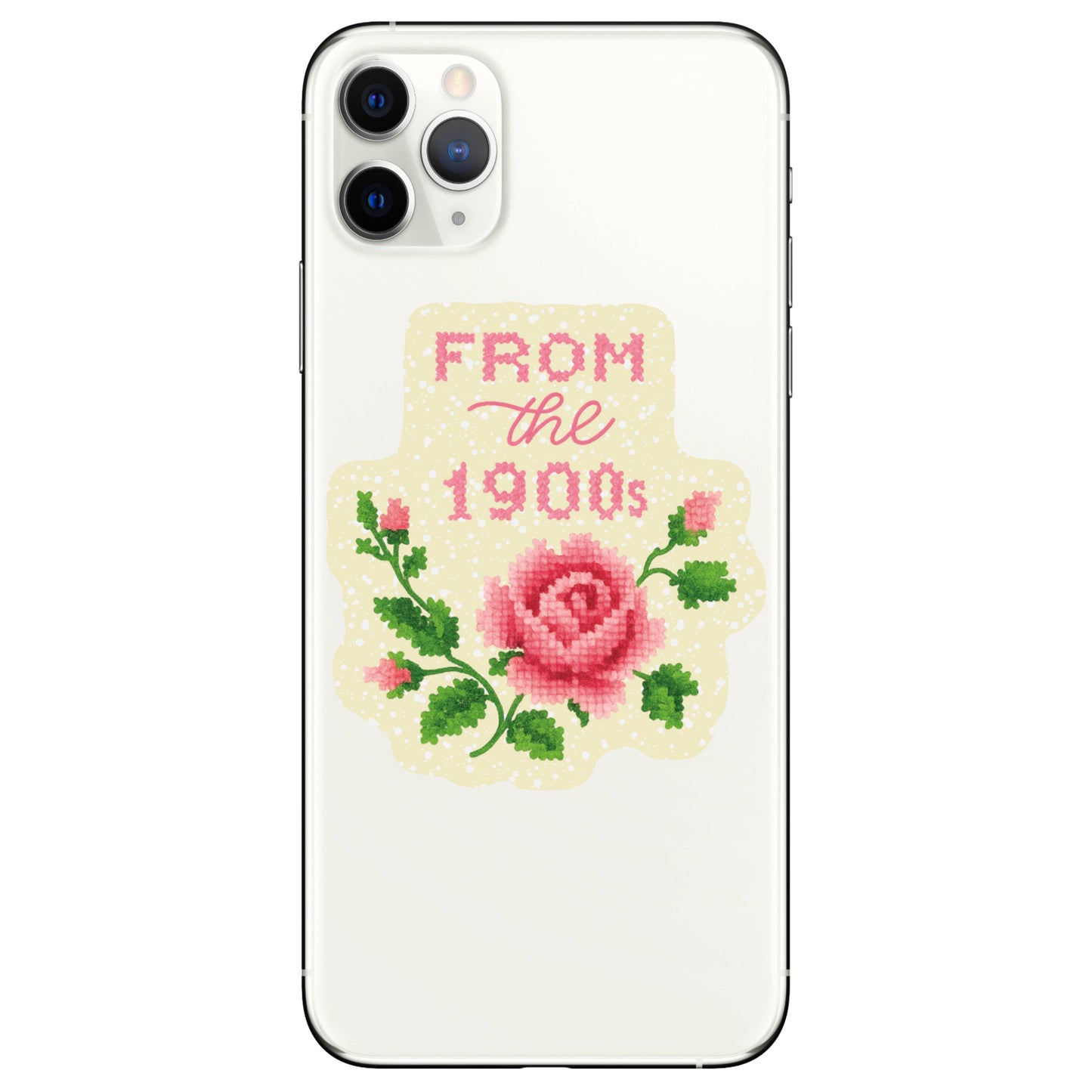 Juju and Moxie - Funny Clever 1900 Cross Stitch High Quality Vinyl Sticker