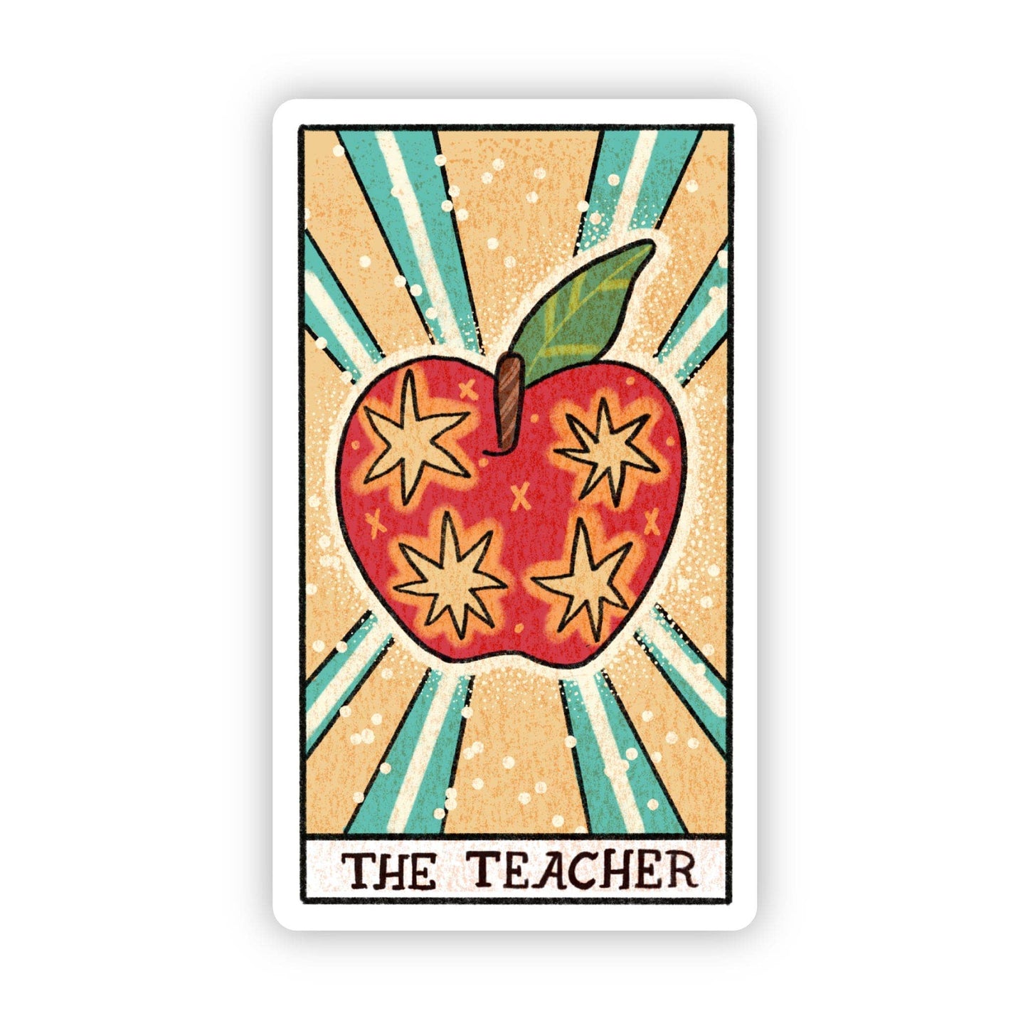 Big Moods - "The teacher" tarot card sticker