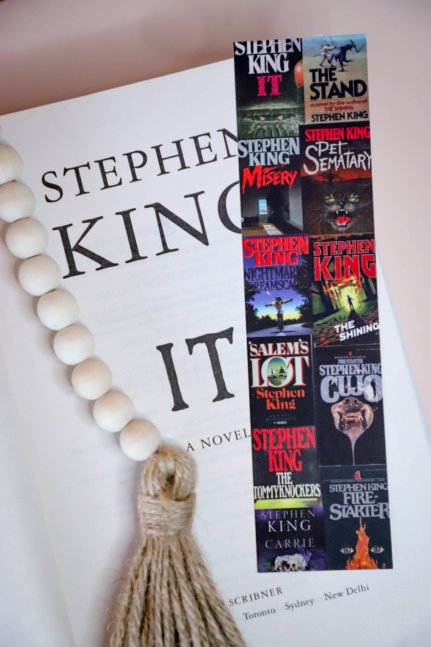 Furever Booked - Stephen King Bookmark