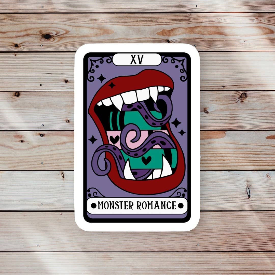 Ace the Pitmatian Co - Monster Romance Tarot Sticker