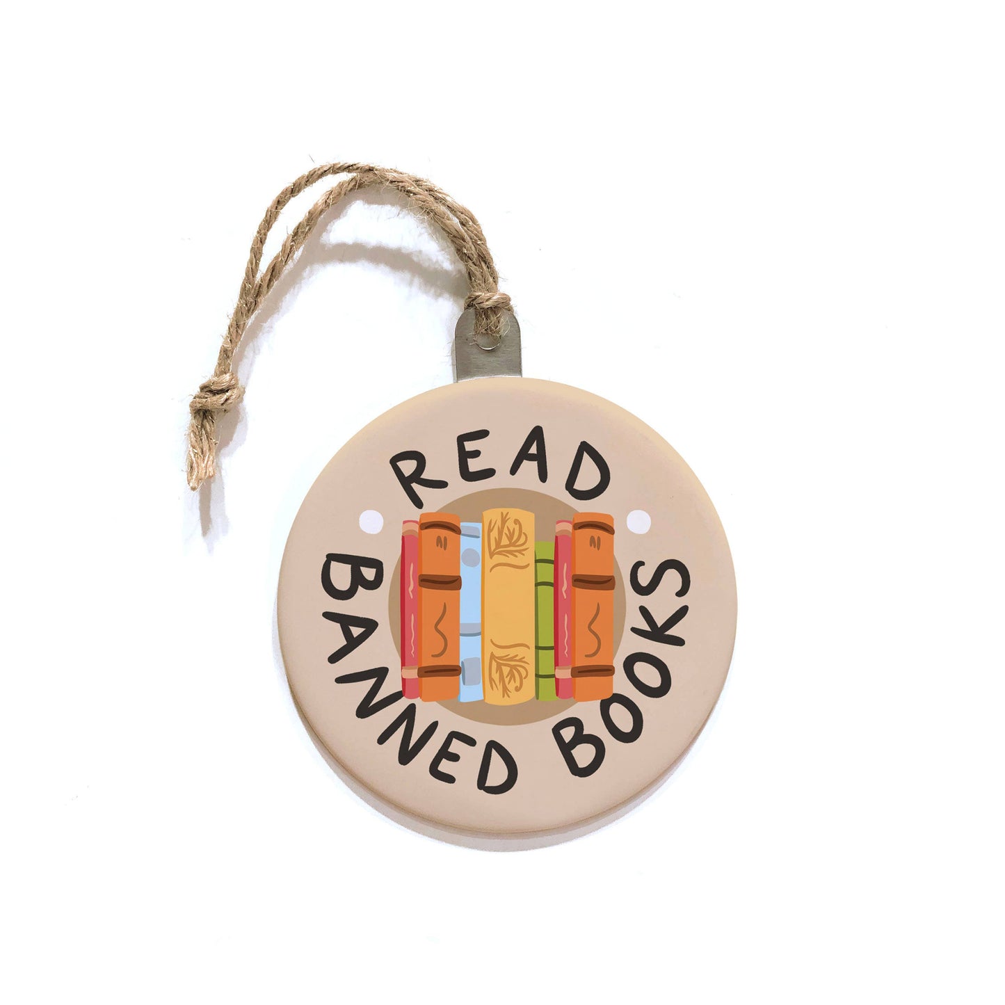 Bloomwolf Studio - Banned Books Christmas Ornament - Christmas Decor, Gift