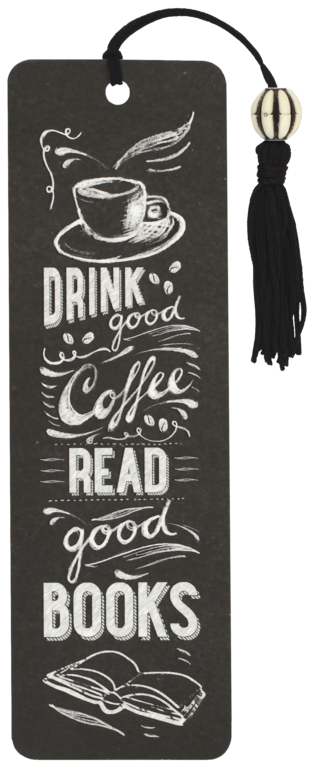 Peter Pauper Press - Coffee & Books Beaded Bookmark