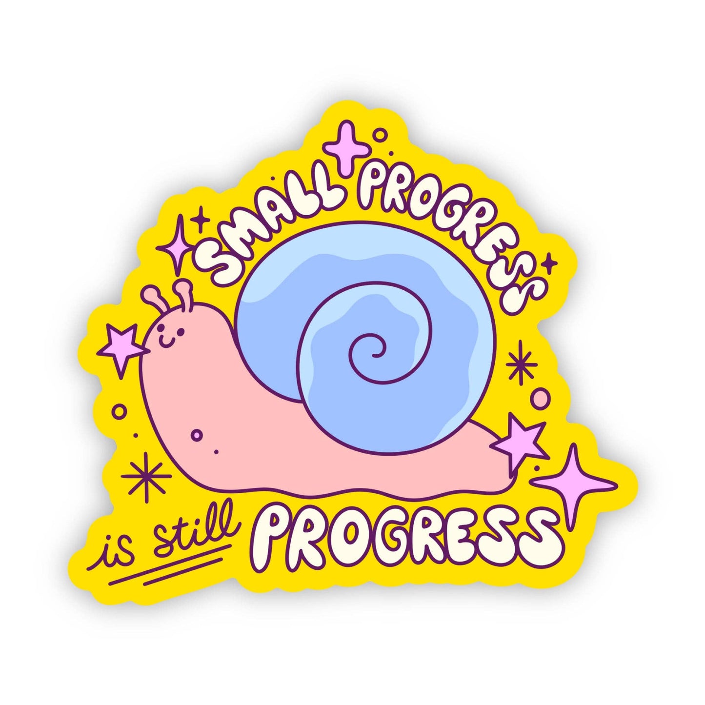 Big Moods - "Small progress is still progress" sticker
