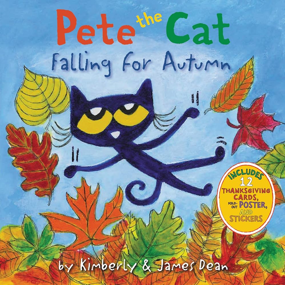 Pete the Cat Falling for Autumn: A Fall Book for Kids cover image