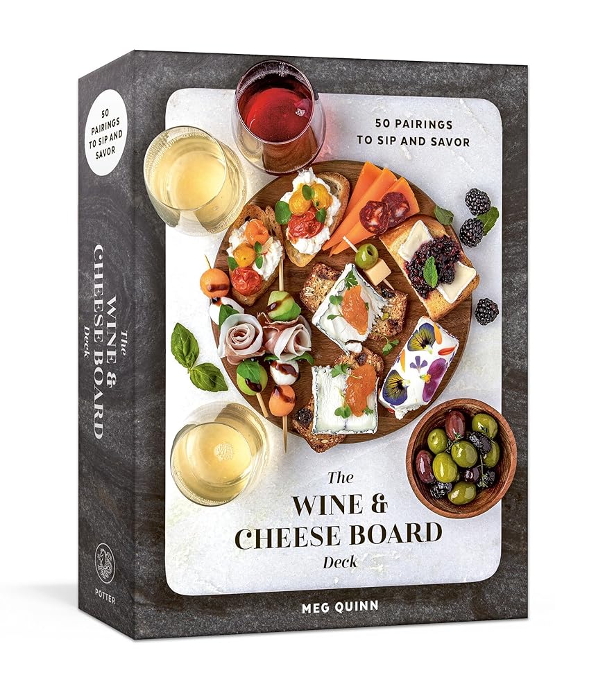 The Wine and Cheese Board Deck: 50 Pairings to Sip and Savor: Cards cover image
