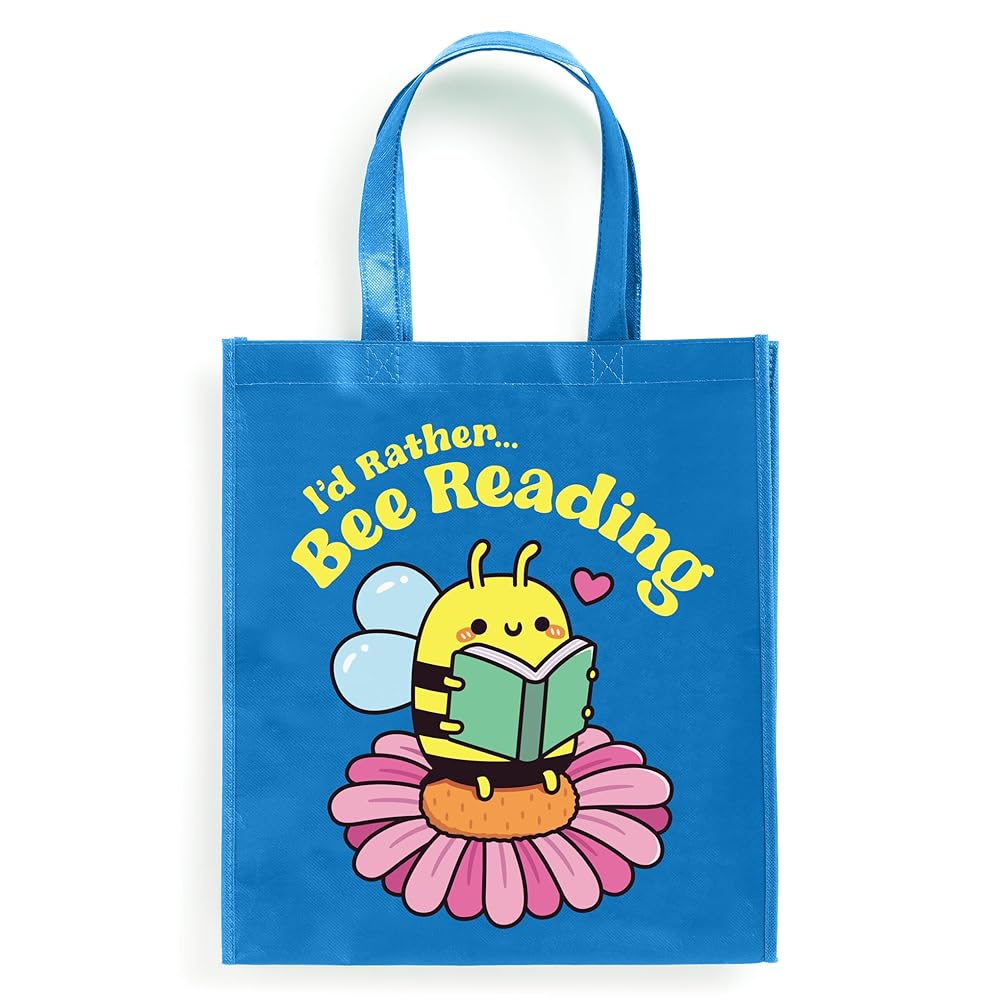 I'd Rather Bee Reading Reusable Shopping Bag cover image