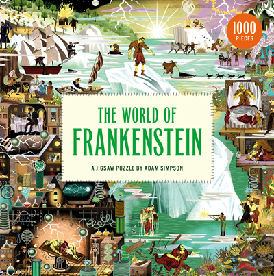 World of Frankenstein: A Jigsaw Puzzle by Adam Simpson