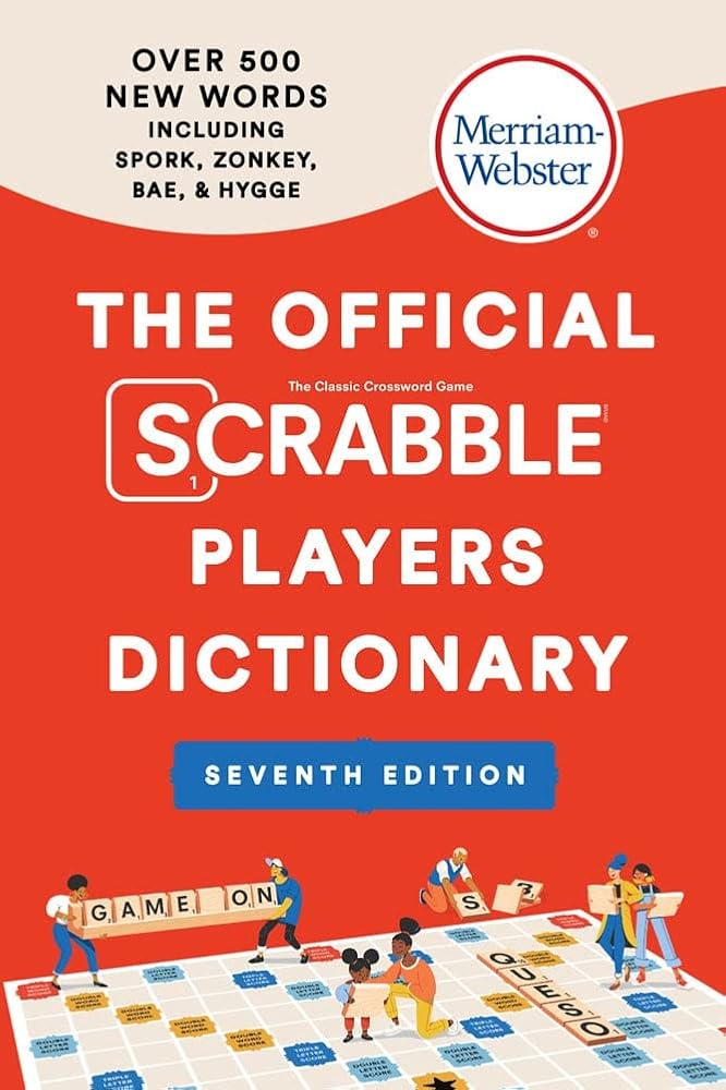 The Official SCRABBLE Players Dictionary, 7th Ed. - Newest Edition, Trade Paperback cover image