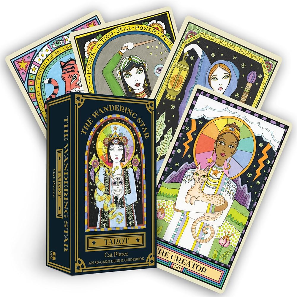 The Wandering Star Tarot: An 80-Card Deck & Guidebook cover image