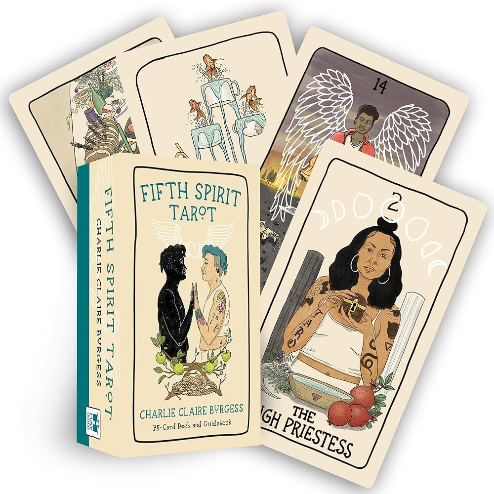 Fifth Spirit Tarot: A 78-Card Deck and Guidebook cover image
