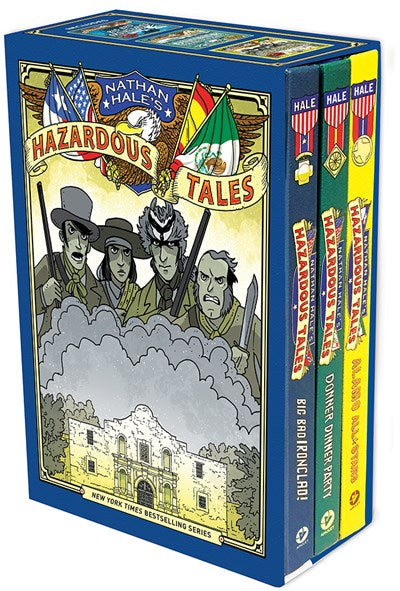 Nathan Hale's Hazardous Tales Second 3-Book Box Set : A Graphic Novel Collection