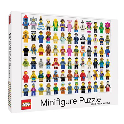 Lego" Minifigure 1000-Piece Puzzle