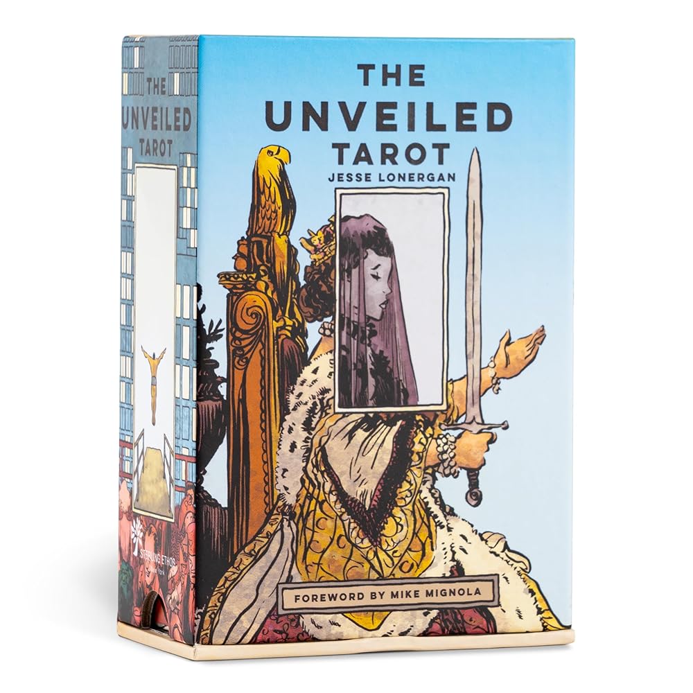 The Unveiled Tarot: An 80-Card Deck and Guidebook cover image