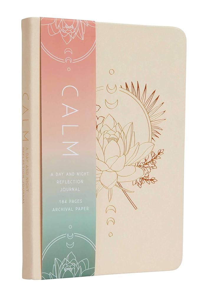 Calm: A Day and Night Reflection Journal (Inner World) cover image