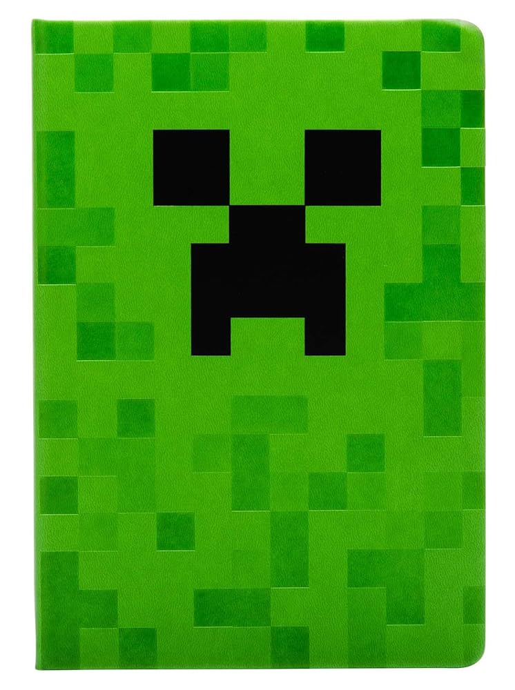 Minecraft: Creeper Hardcover Journal (Gaming) cover image