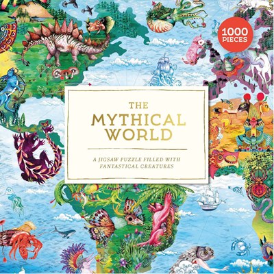 Mythical World 1000 Piece Puzzle: A Jigsaw Puzzle Filled with Fantastical Creatures