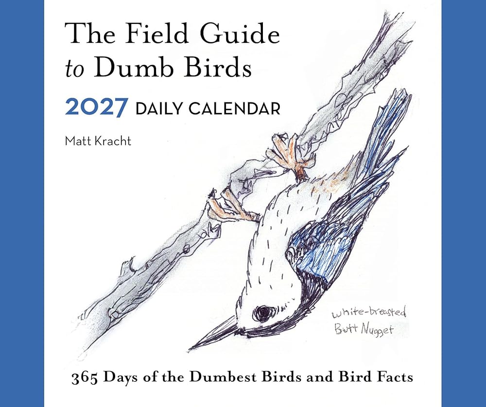 The Field Guide to Dumb Birds 2027 Daily Calendar cover image