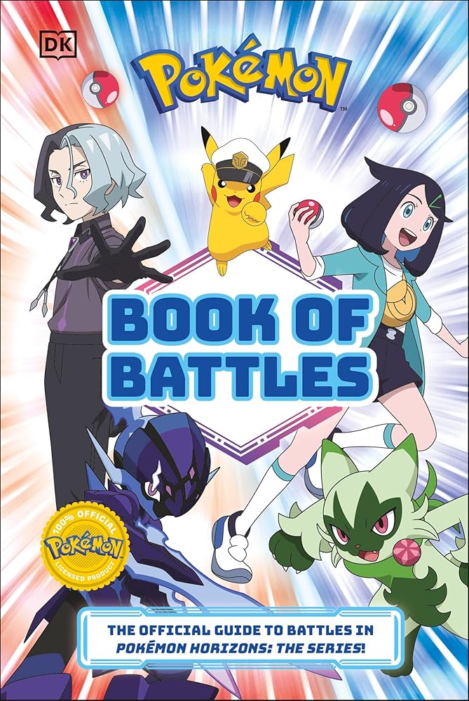 Pokémon Book of Battles: The Official Guide to Battles in Pokémon Horizons The Series cover image