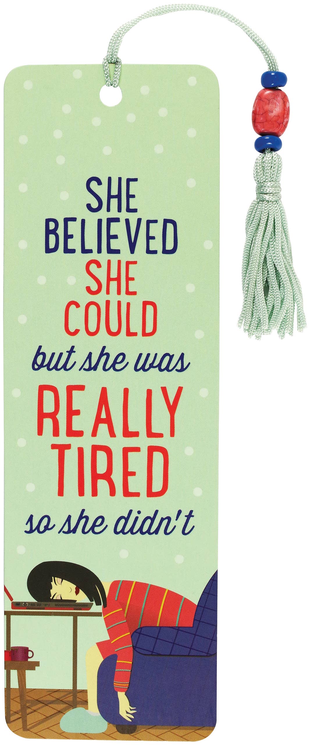 Peter Pauper Press - She Believed She Could, but She Was Tired Beaded