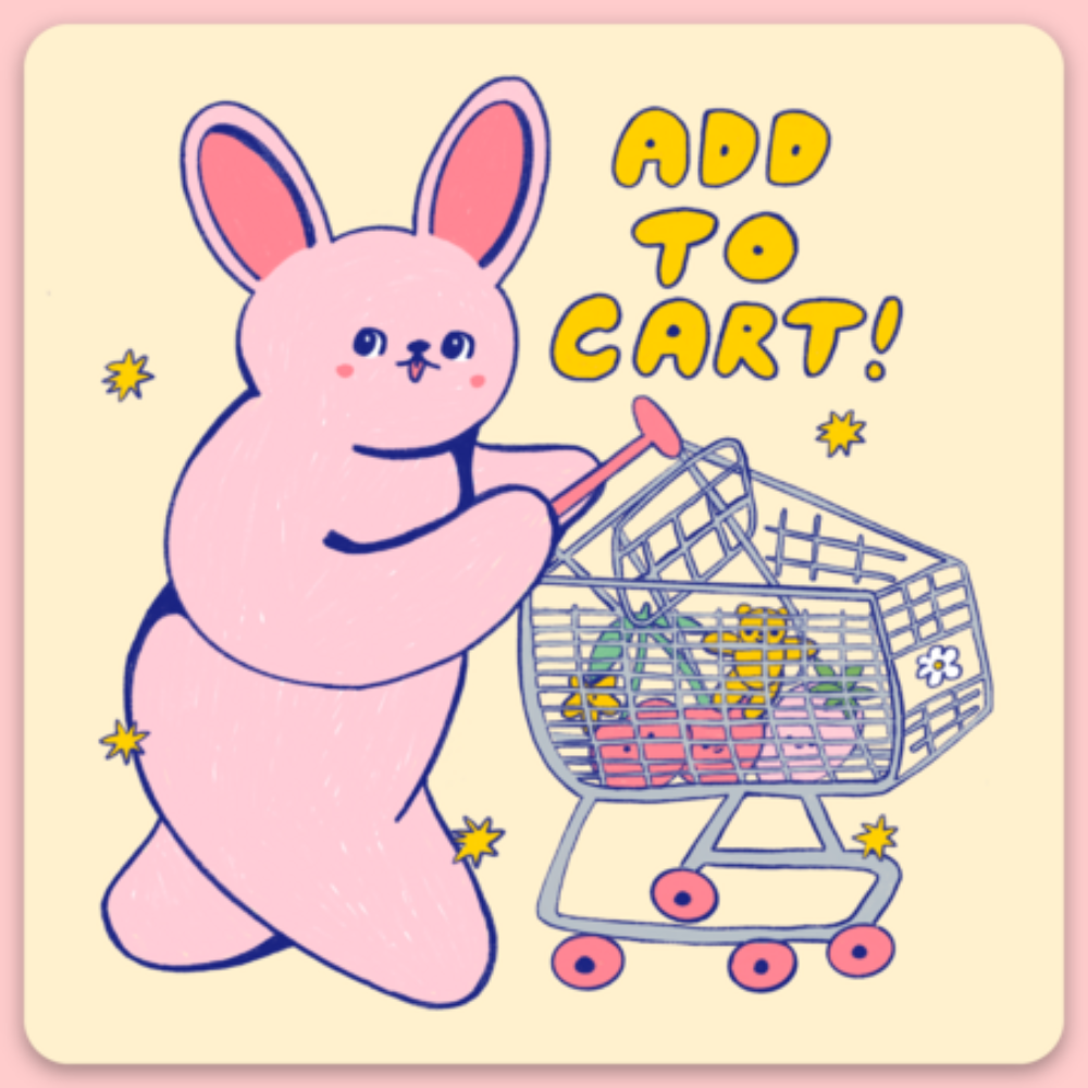 Tender Ghost - Add To Cart Sticker