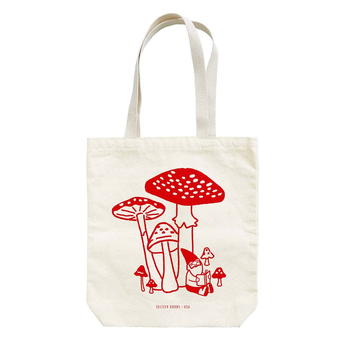 Seltzer Goods - Gnome Mushroom Tote