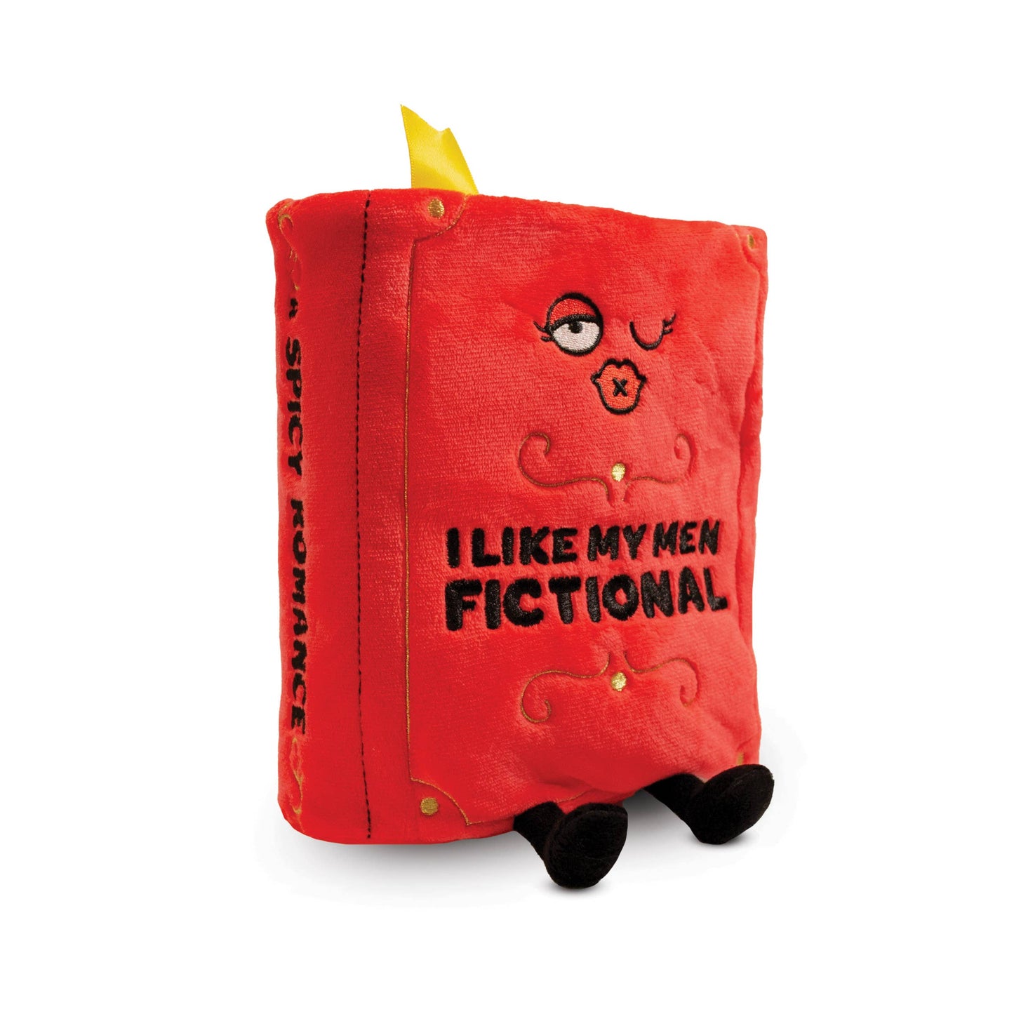 Punchkins - Book Boyfriend Plush For Book Lovers Soft Toy Funny Cute