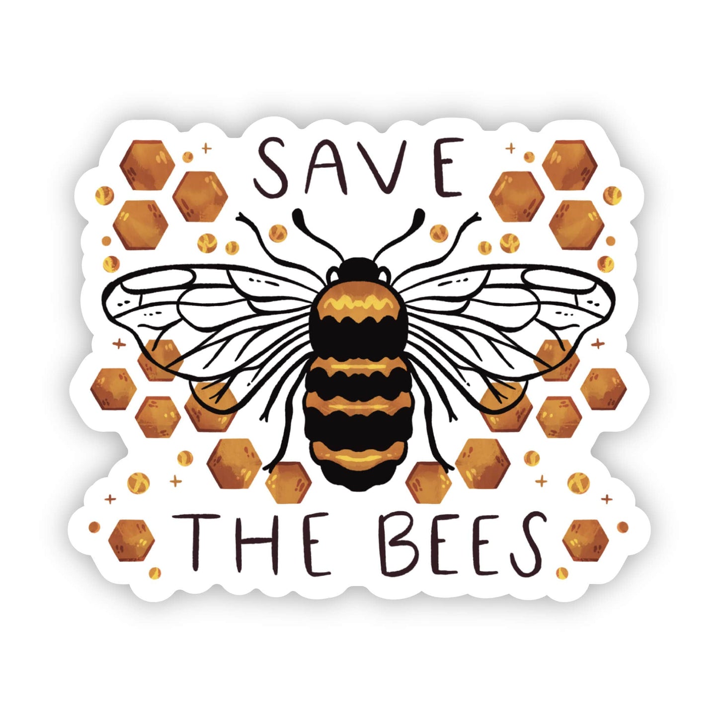 Big Moods - Save the bees nature sticker