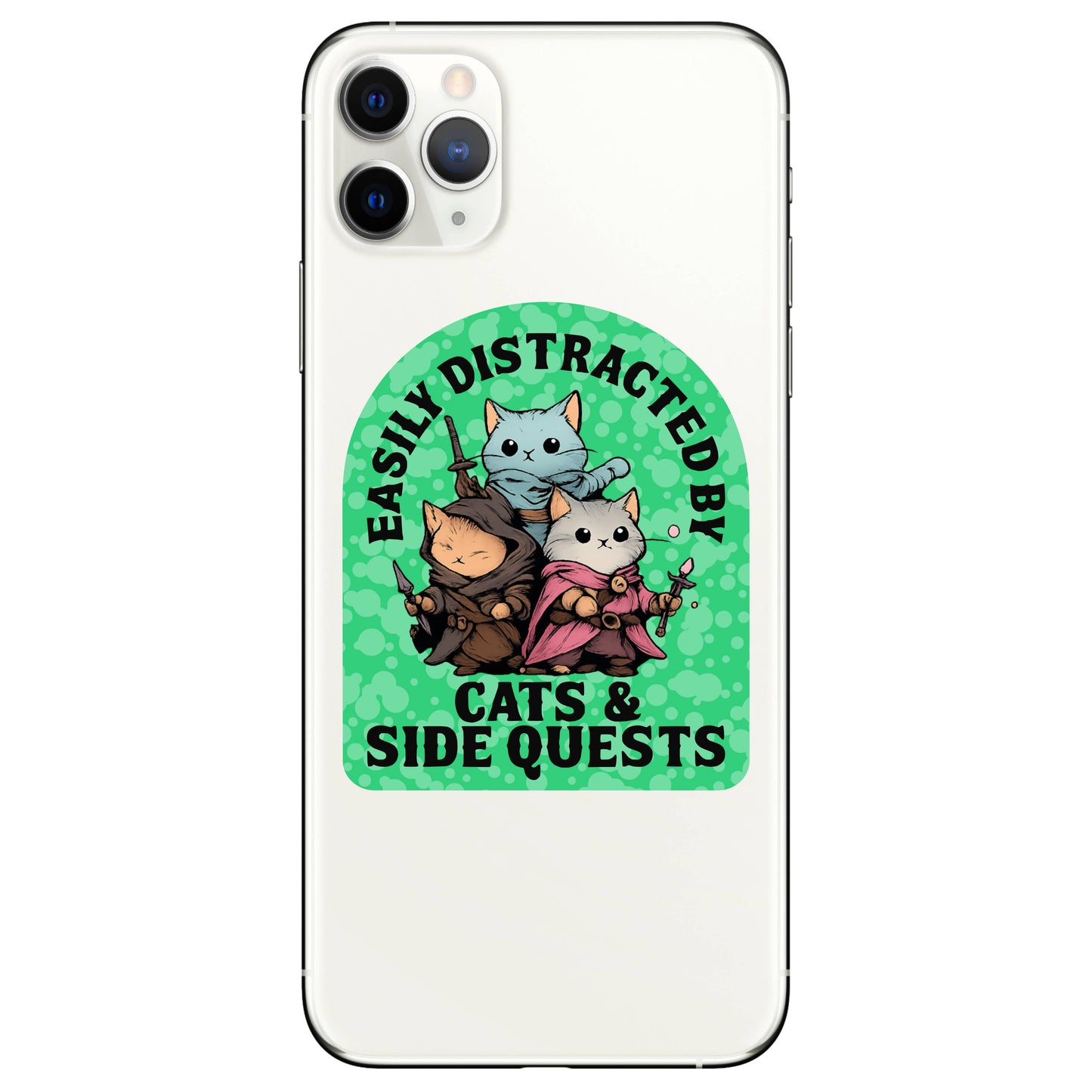 Juju and Moxie - Kitty Cat Role Play Game Magic High Quality Vinyl Sticker