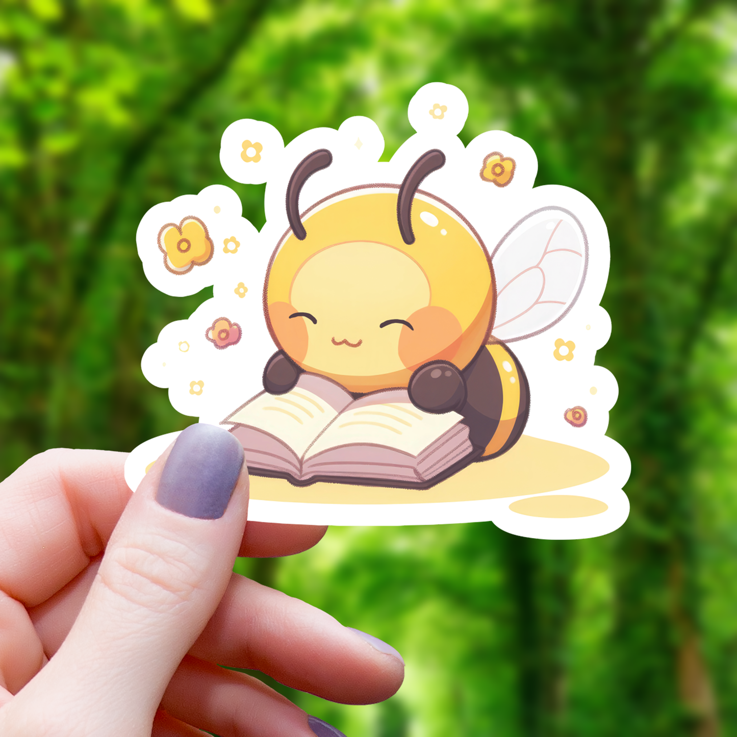 Mimic Gaming Co - Reading Bee Sticker - 3"