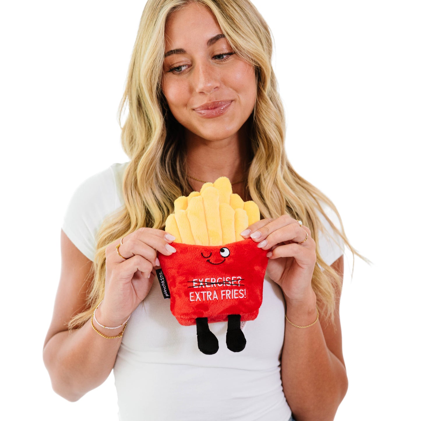 Punchkins - Funny Fries Plush Perfect Cute Gift Soft Cuddly Toy Stuffed