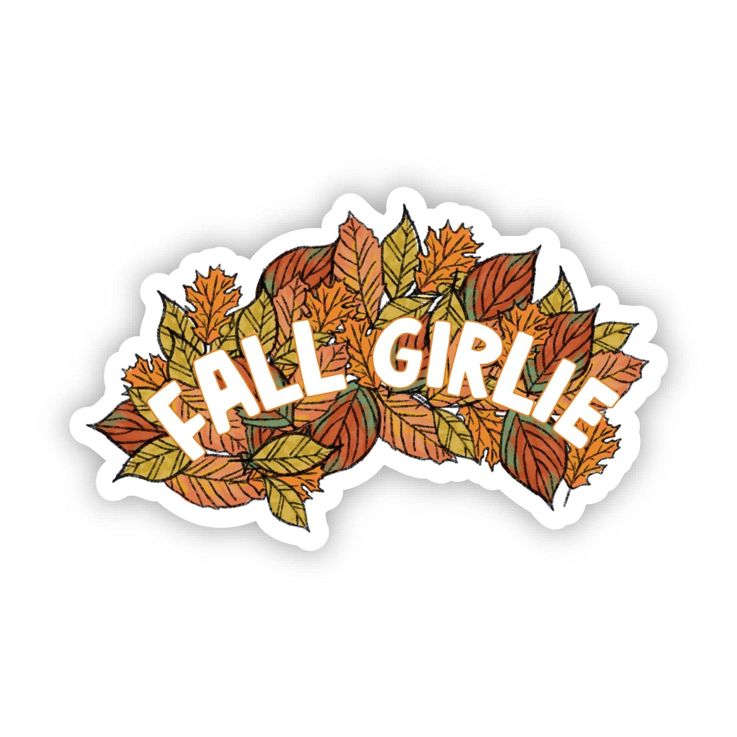 Big Moods - Fall Girlie Sticker
